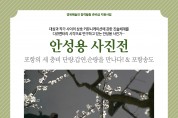 사진작가 안성용, 포항의 세충비&포항송도 사진전 개최